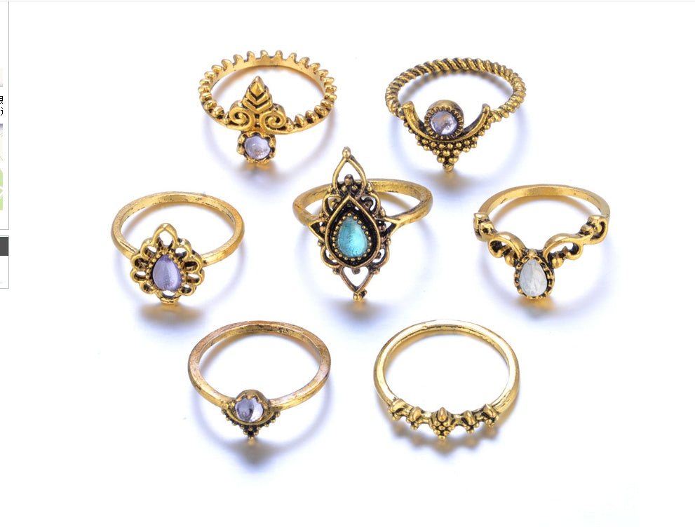 Il nostro set di anelli preferito: anelli vintage per le nocche!