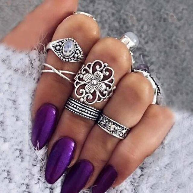 Il nostro set di anelli preferito: anelli vintage per le nocche!