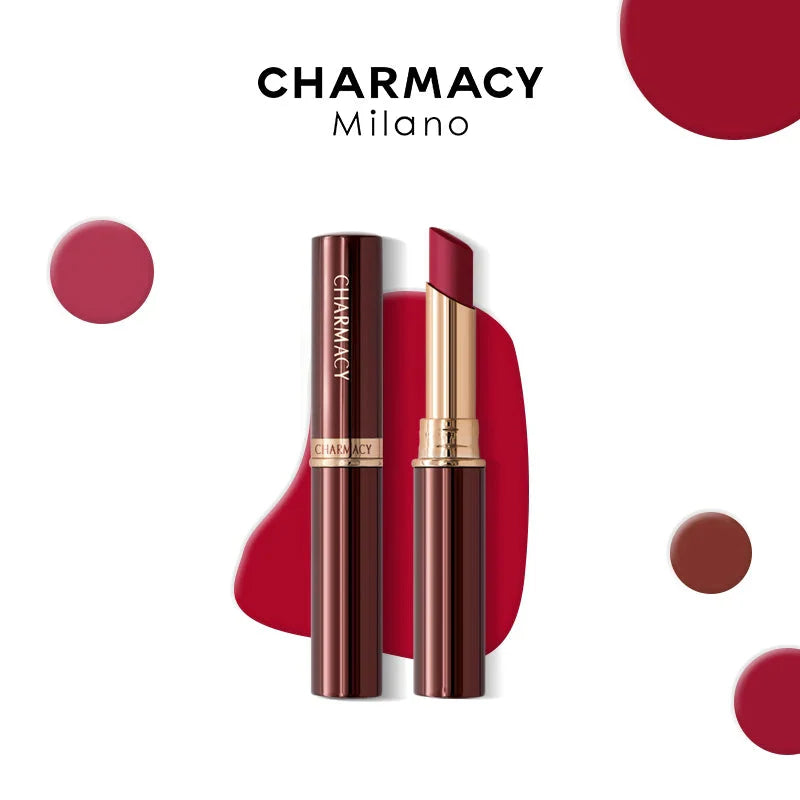 CHARMACY 16 colori rossetto vellutato impermeabile facile da indossare rossetto a lunga tenuta rossetto opaco a lunga tenuta trucco cosmetico