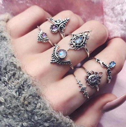 Il nostro set di anelli preferito: anelli vintage per le nocche!