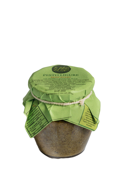Cupin di Pesto Ligure senza Aglio 180gr